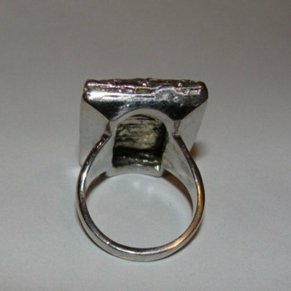 Sterling Silver Rectangular Georgian Inspired Came - image 3